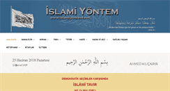 Desktop Screenshot of islamiyontem.net